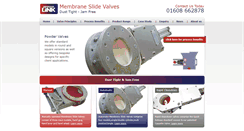 Desktop Screenshot of powdervalve.co.uk